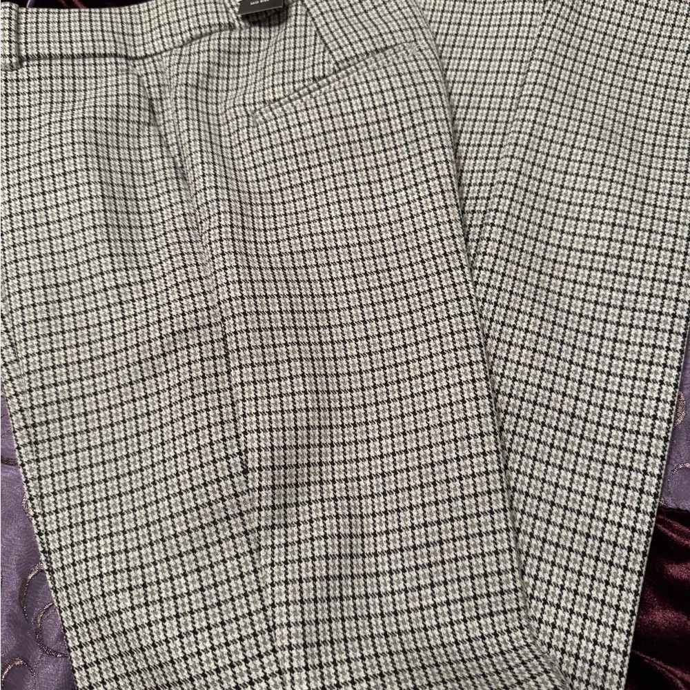 Ann Taylor Chic Houndstooth Pants